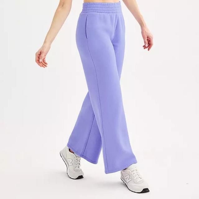 Womens Tek Gear Ultrasoft Fleece Wide-Leg Pants Product Image