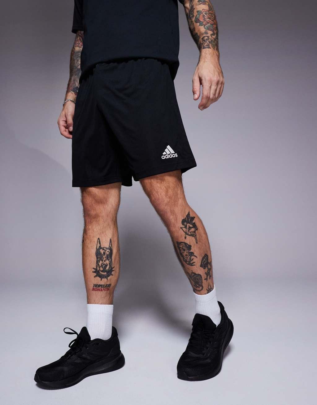 adidas Performance Entrada 22 shorts in black Product Image