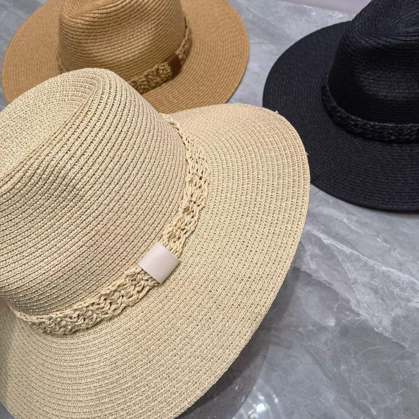 Plain Panama Hat Product Image