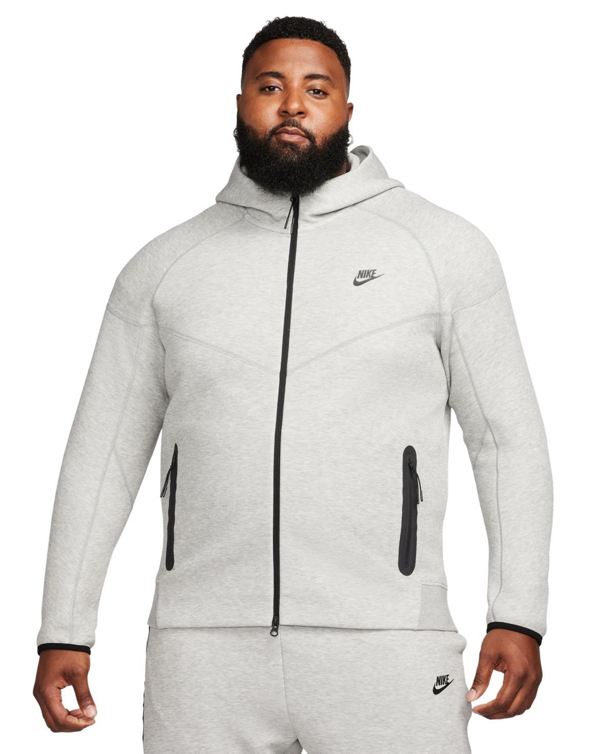 Nike Mens Nike Tech Fleece Full-Zip Hoodie - Mens Black/Black Product Image