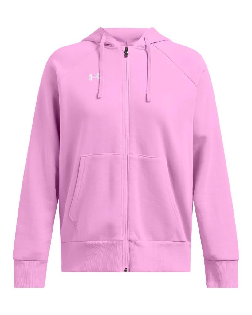 Women's UA Rival Fleece Full-Zip Hoodie Product Image