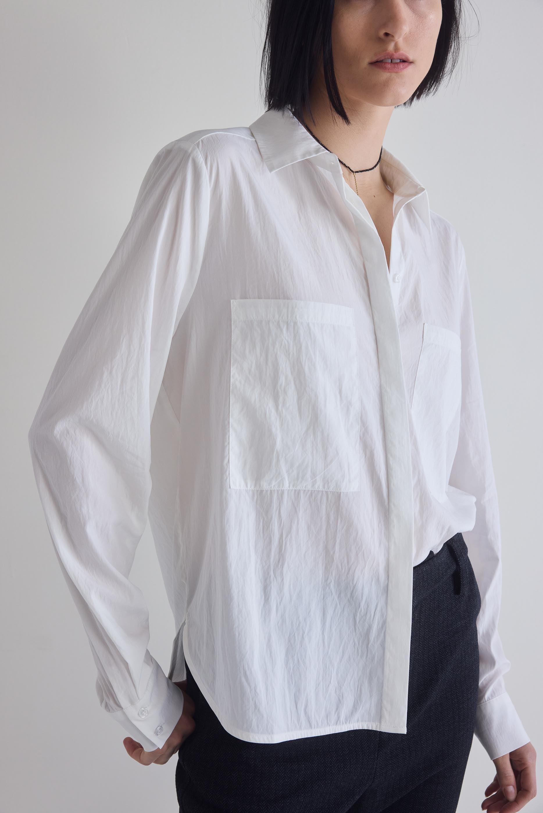 The Light Poplin Classic Blouse Product Image