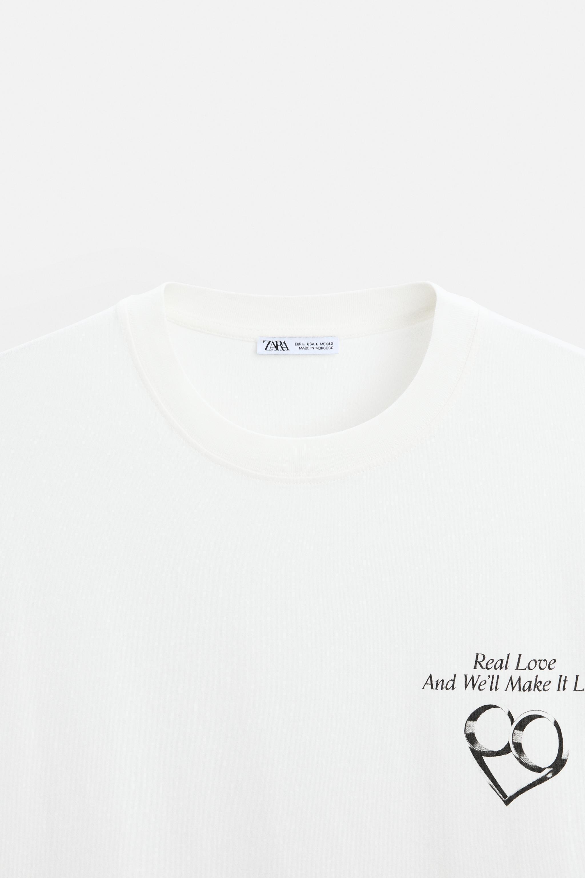 TEXT PRINT T-SHIRT Product Image