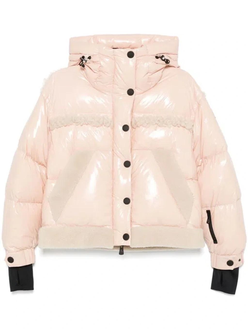 MONCLER Eibsee Ski Jacket In Nude & Neutrals Product Image