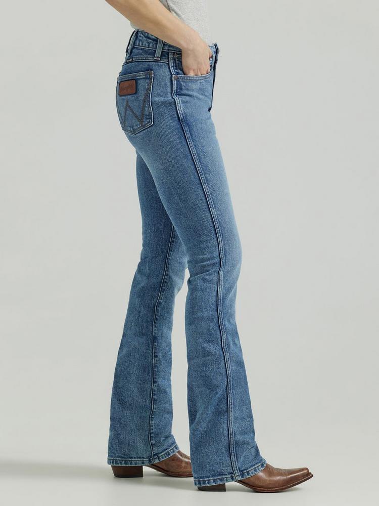 Wrangler® Ladies' Bailey High Rise Boot Cut Jeans Product Image