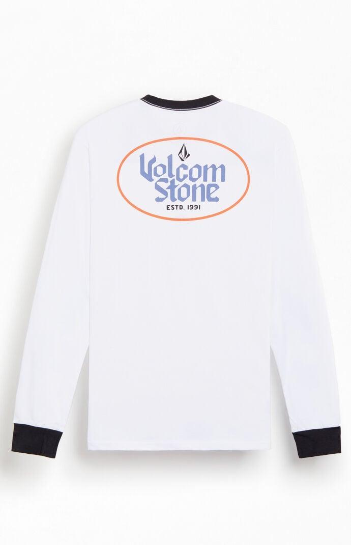 Volcom Men's Cognac Long Sleeve T-Shirt Product Image