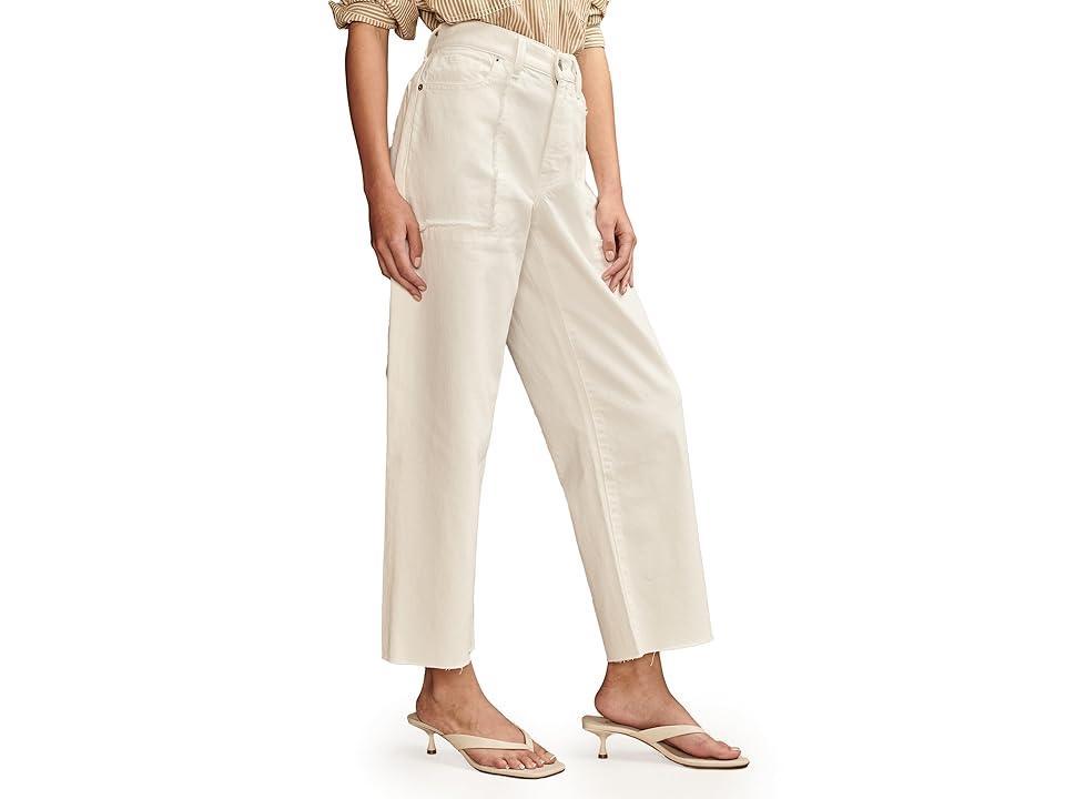 Lucky Brand Lucky Legend Patch Pocket High Rise Wide Leg - Womens Pants Denim Wide Leg Jeans Product Image