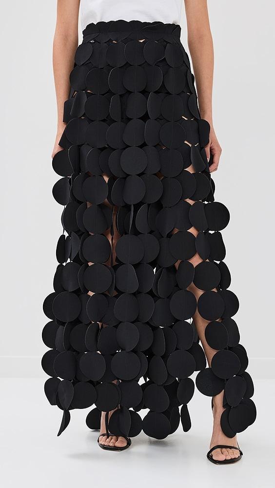 A.W.A.K.E. MODE Multi Circle Layered Maxi Skirt | Shopbop Product Image