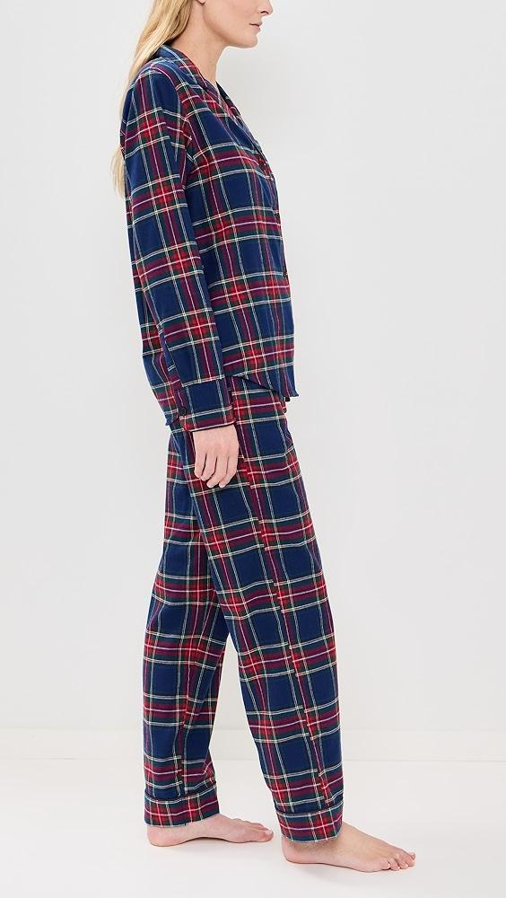 Petite Plume Windsor Tartan Pajama Set | Shopbop Product Image