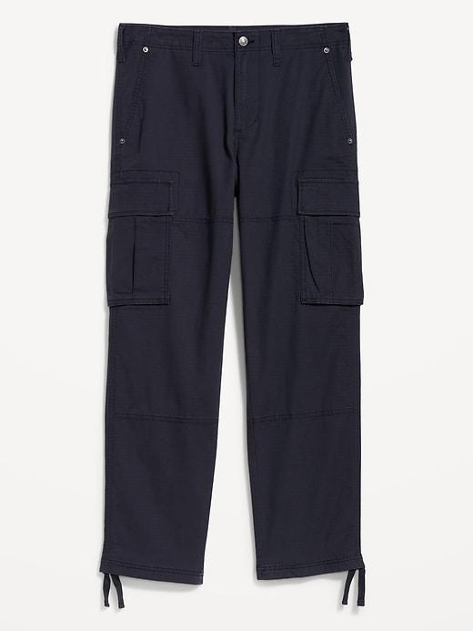 Loose Taper Cargo Ripstop Pants Product Image