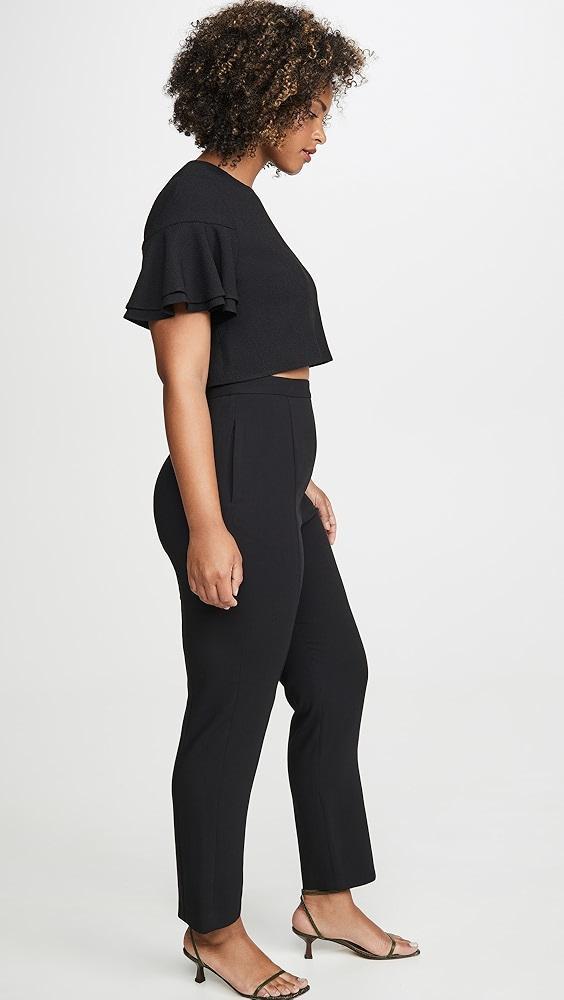 Black Halo Syon 2 Piece Jumpsuit | Shopbop Product Image