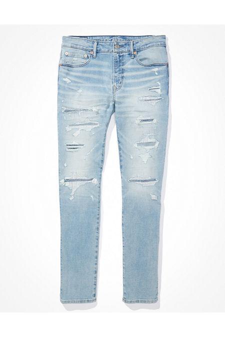 AE AirFlex Patched Slim Jean Mens Product Image