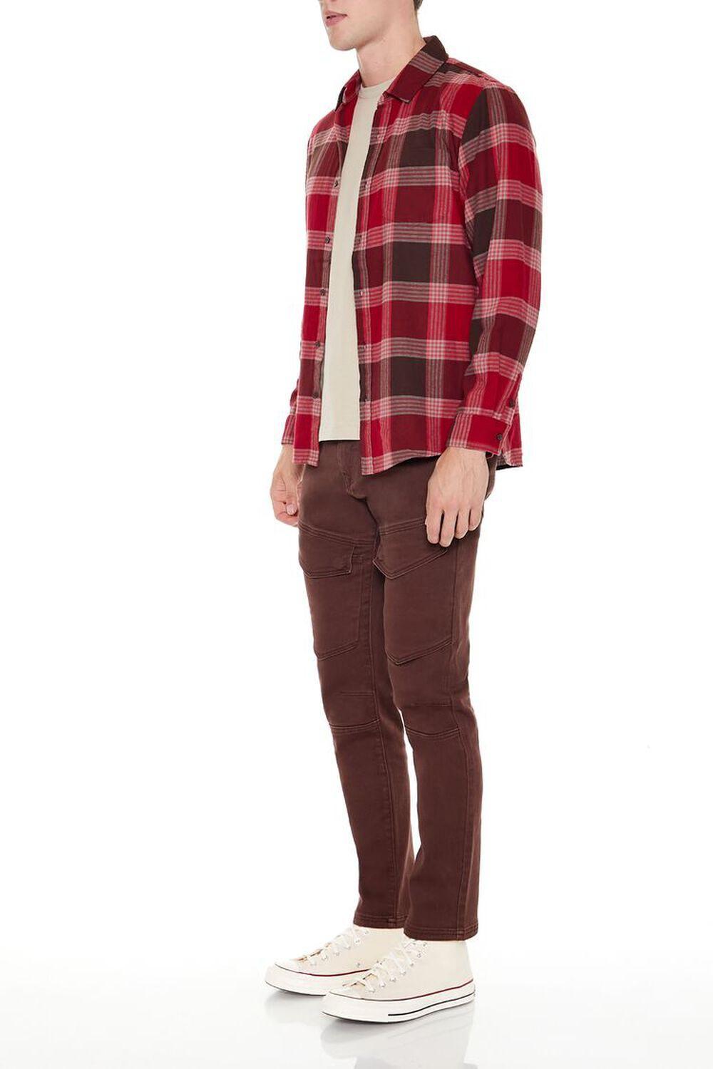 Mid-Rise Skinny Cargo Jeans | Forever 21 Product Image