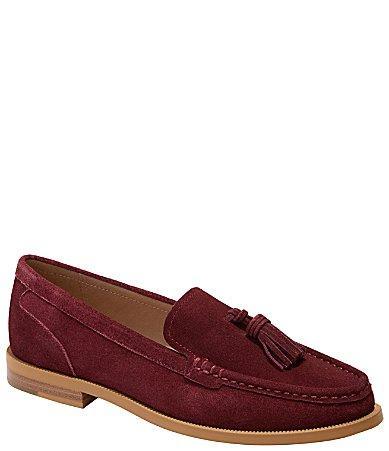 Jack Rogers Hunley Suede Tassel Loafers Product Image