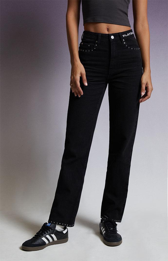 Playboy By PacSun Women's Studded '90s Boyfriend Jeans Product Image