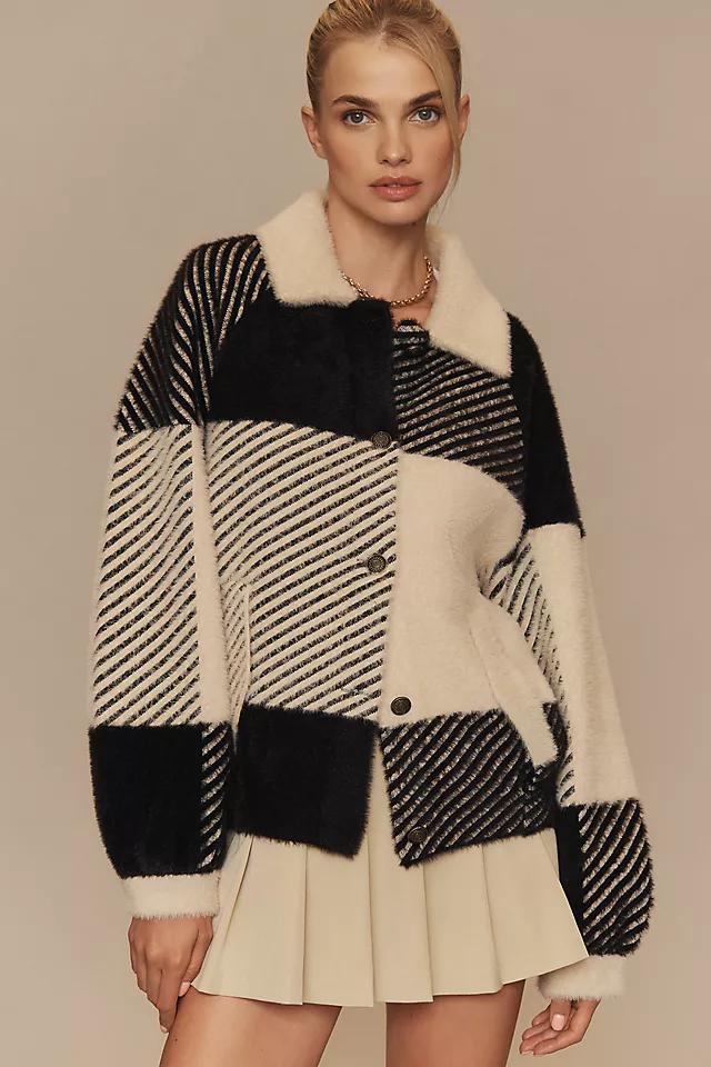 NVLT Eyelash Knit Bomber Coatigan Product Image