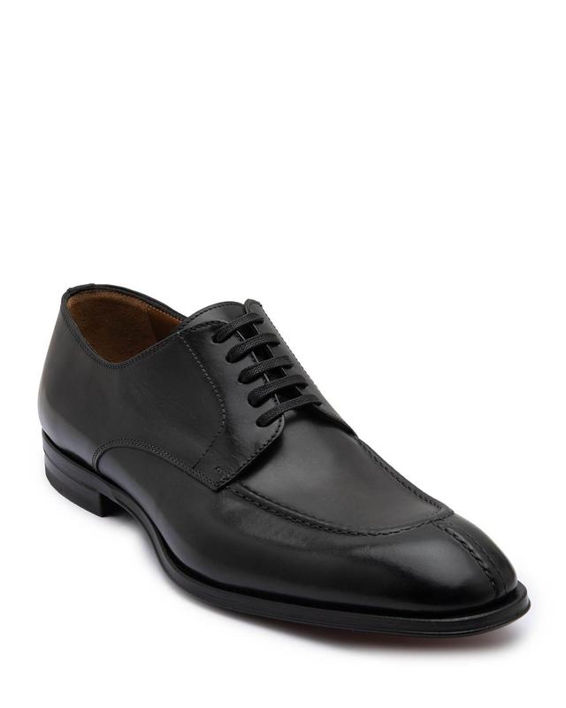 Mens Livio Burnished Leather Lace-Up Shoes Product Image