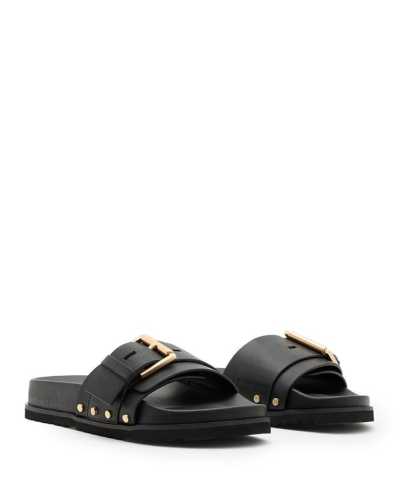 Allsaints Womens Ellie Studded Slide Sandals Product Image