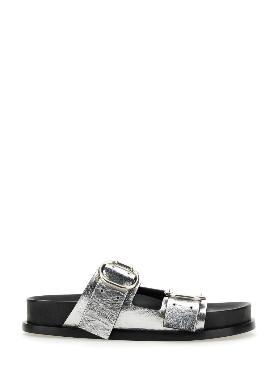 Sandal Shoes In Silver Product Image