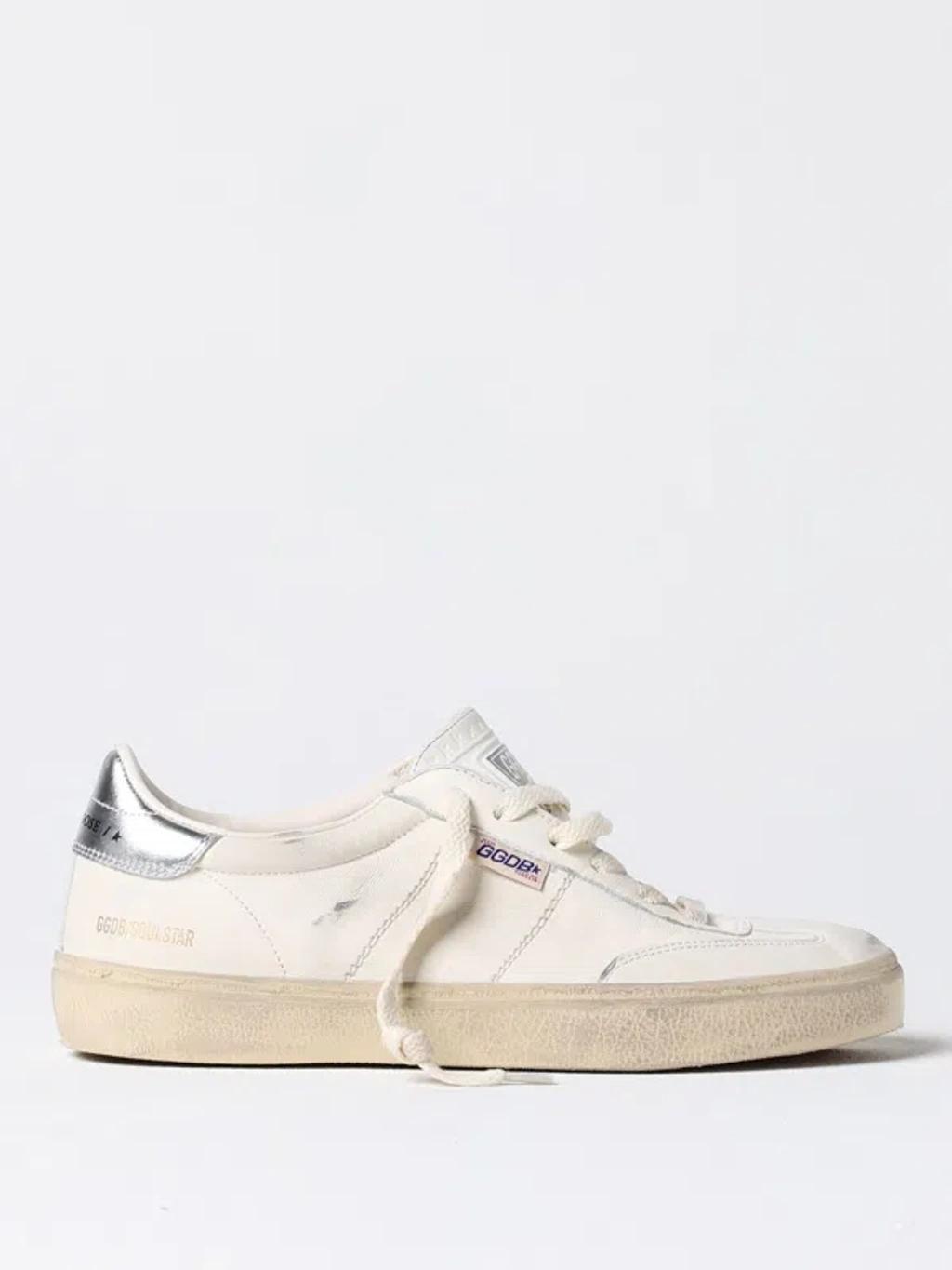 GOLDEN GOOSE Sneakers  Woman Color White In White Glitter Product Image