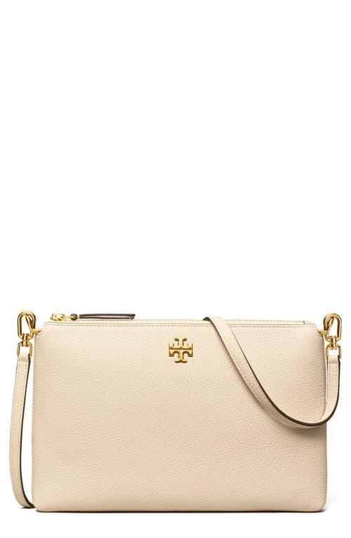 Tory Burch Mercer Pebbled Zip Crossbody Bag Product Image