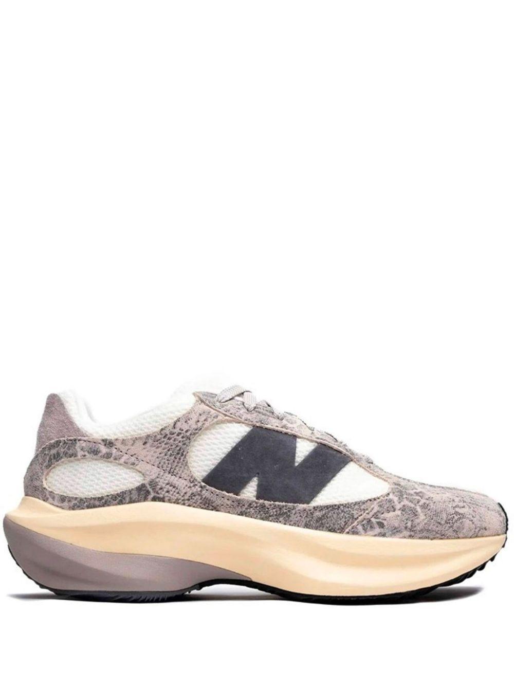 NEW BALANCE Gray Wrpd Sneakers In Neutrals Product Image