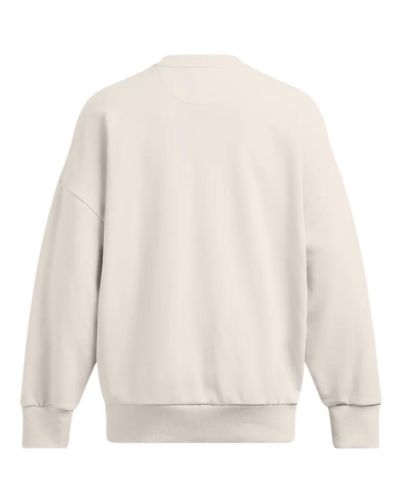 Women's UA Icon Heavyweight Terry Oversized Crew Product Image