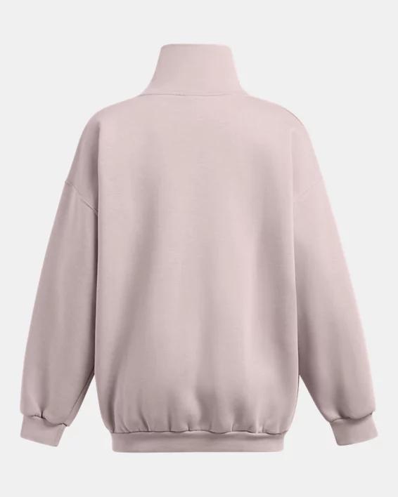 Women's UA Icon Fleece Oversized Mock Crew Product Image