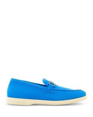 Mens Cosimo Leather Gancini-Bit Loafers Product Image