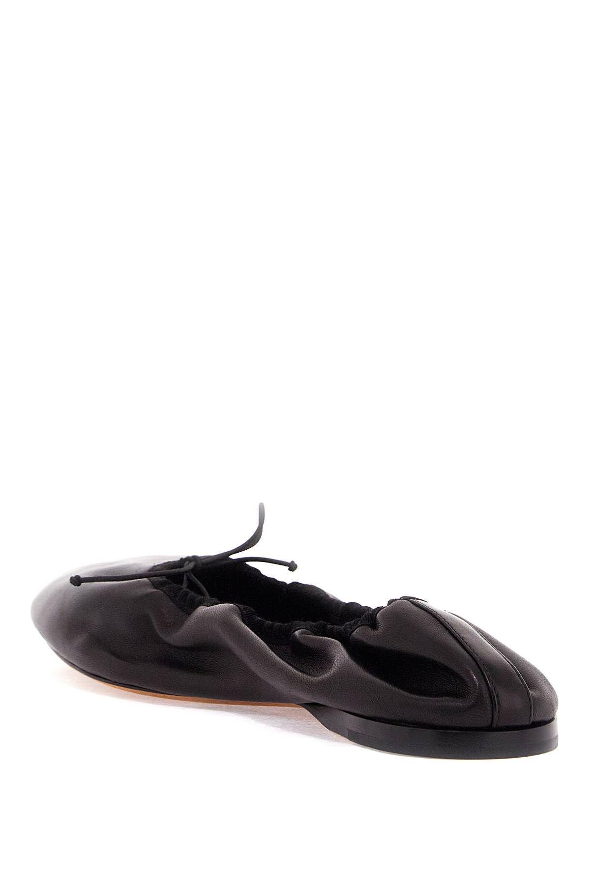 Awar Leather Ballet Flats In Black Product Image