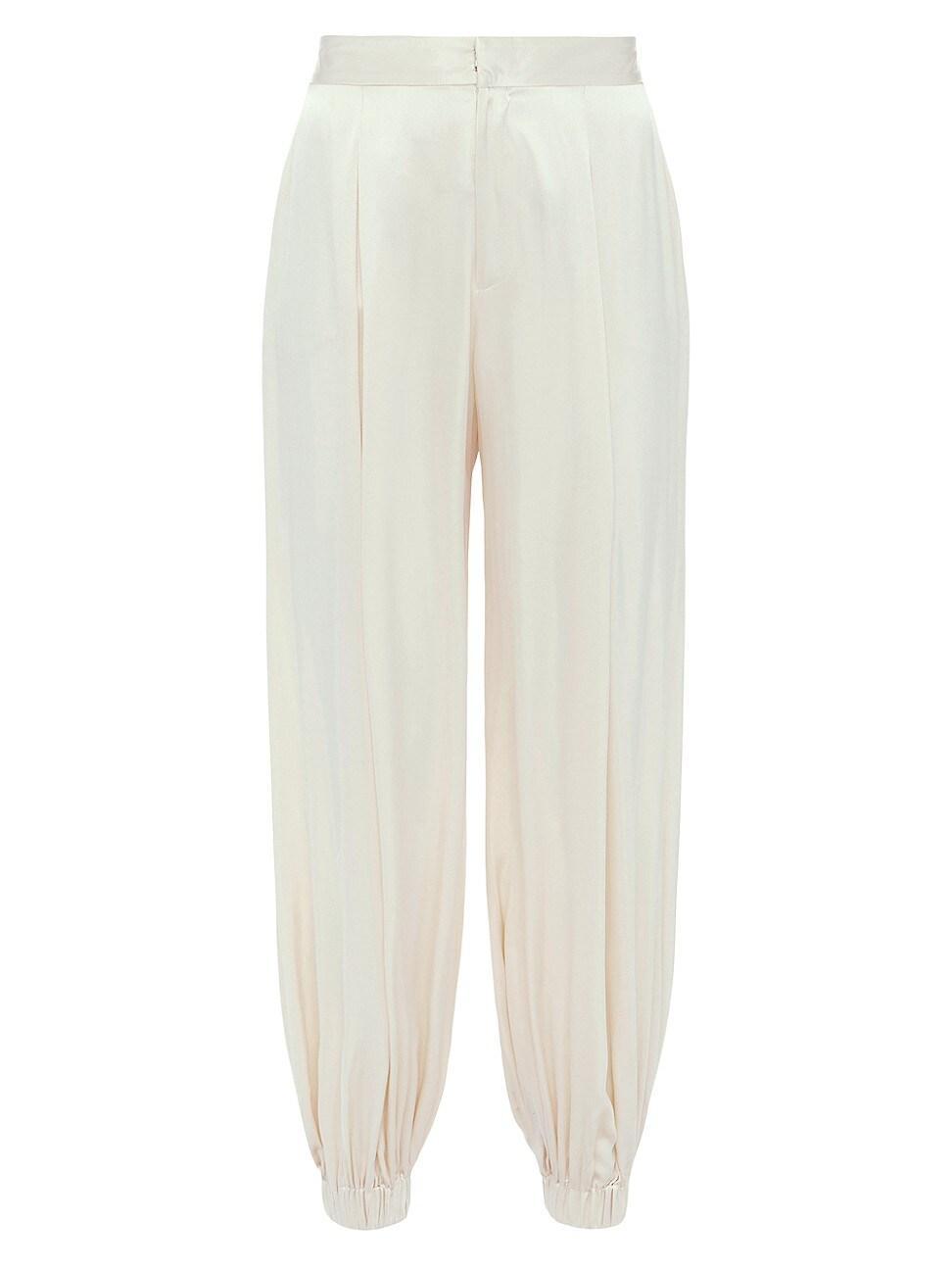 Womens Palmer Silk Blouson Pants Product Image