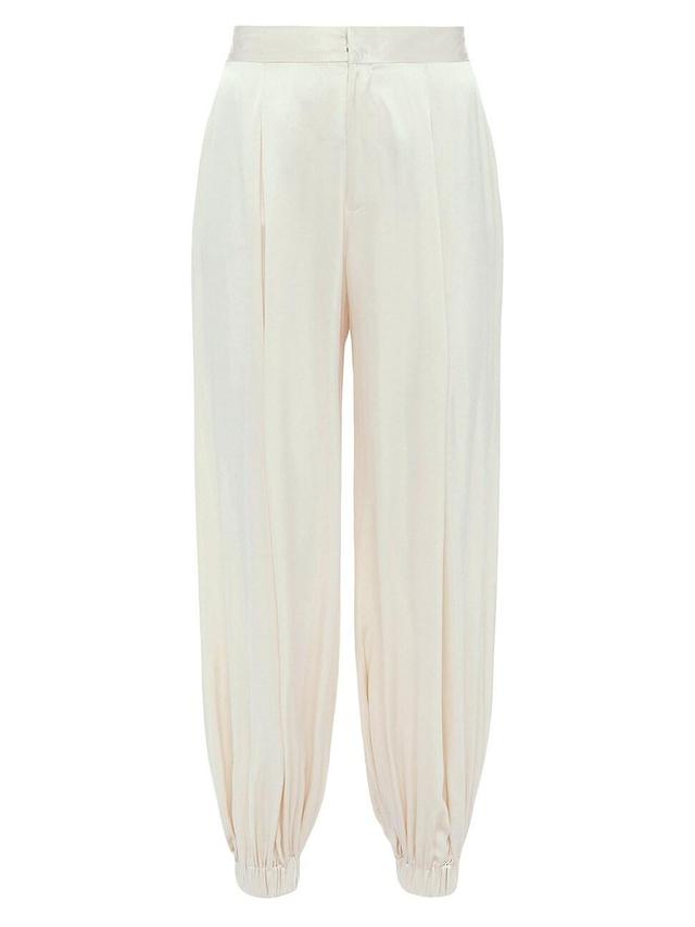 Womens Palmer Silk Blouson Pants Product Image