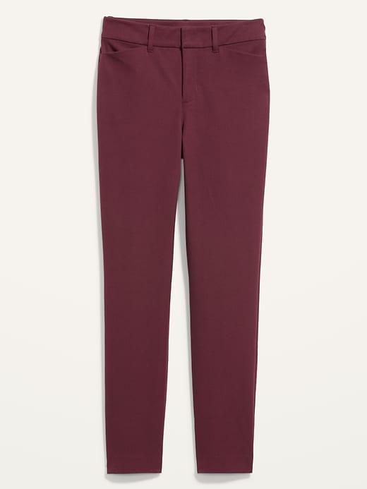 High-Waisted Pixie Skinny Ankle Pants Product Image