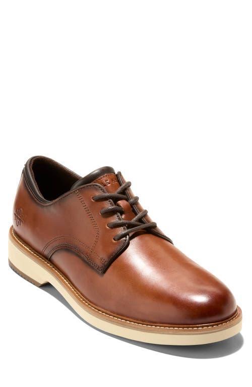 COLE HAAN American Classics Montrose Plain Toe Derby In Light Brown Product Image