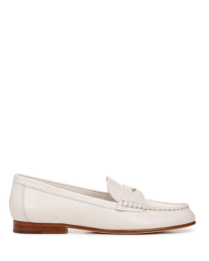 VERONICA BEARD Lily Leather Penny Loafers Product Image