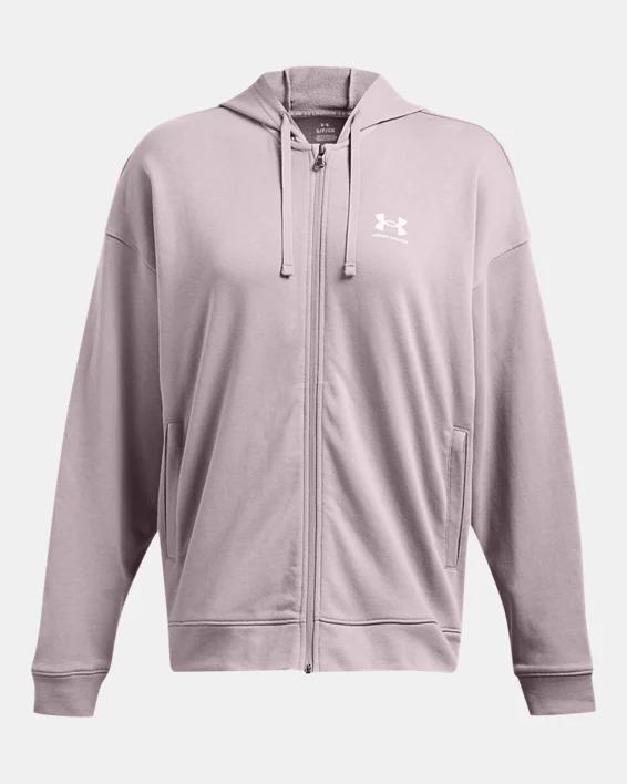 Women's UA Rival Terry Oversized Full-Zip Hoodie Product Image
