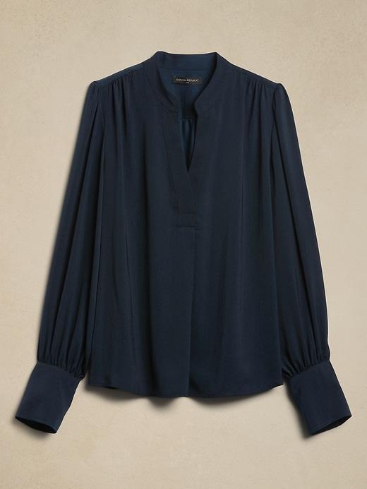 Volume-Sleeve Blouse Product Image