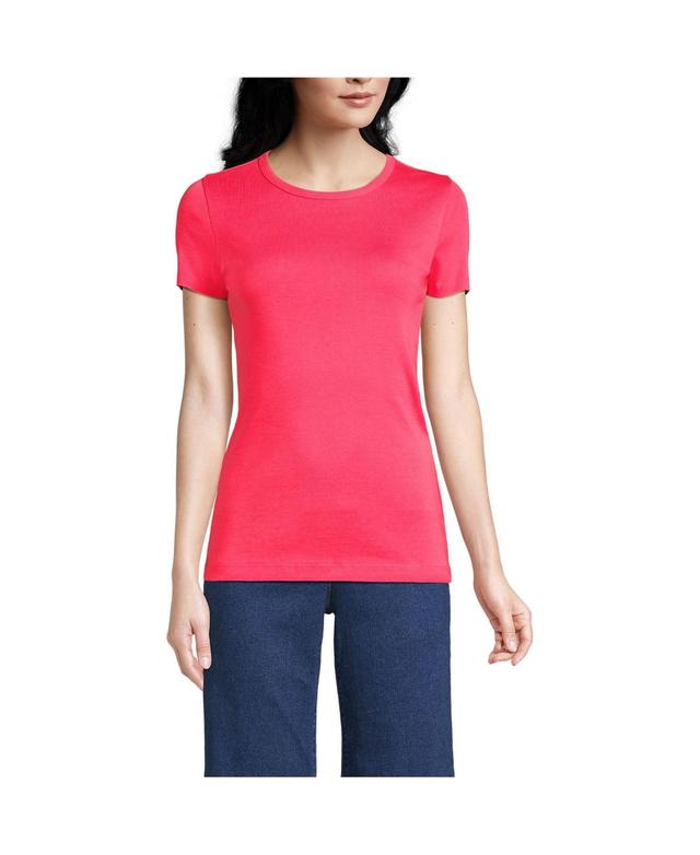 Lands End Womens Cotton Rib T-shirt Product Image