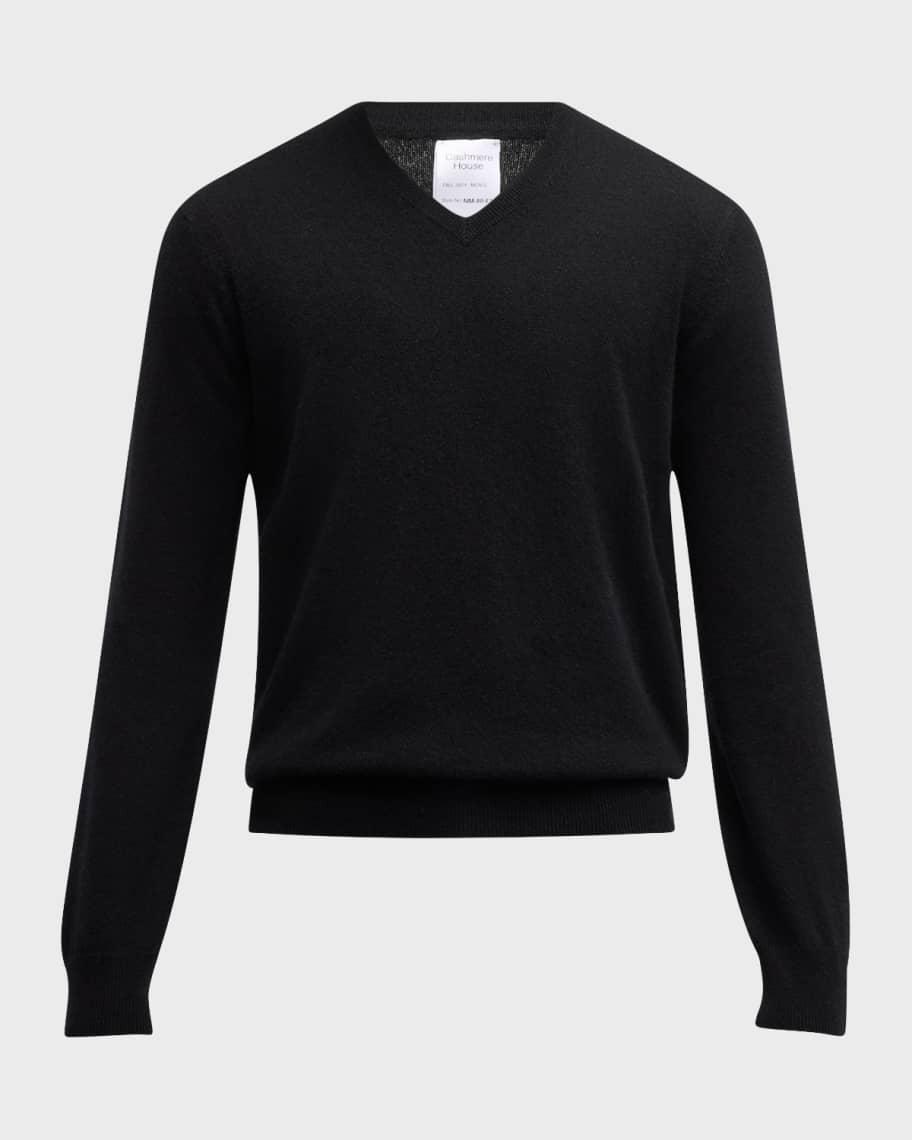 Men's Cashmere V-Neck Sweater Product Image