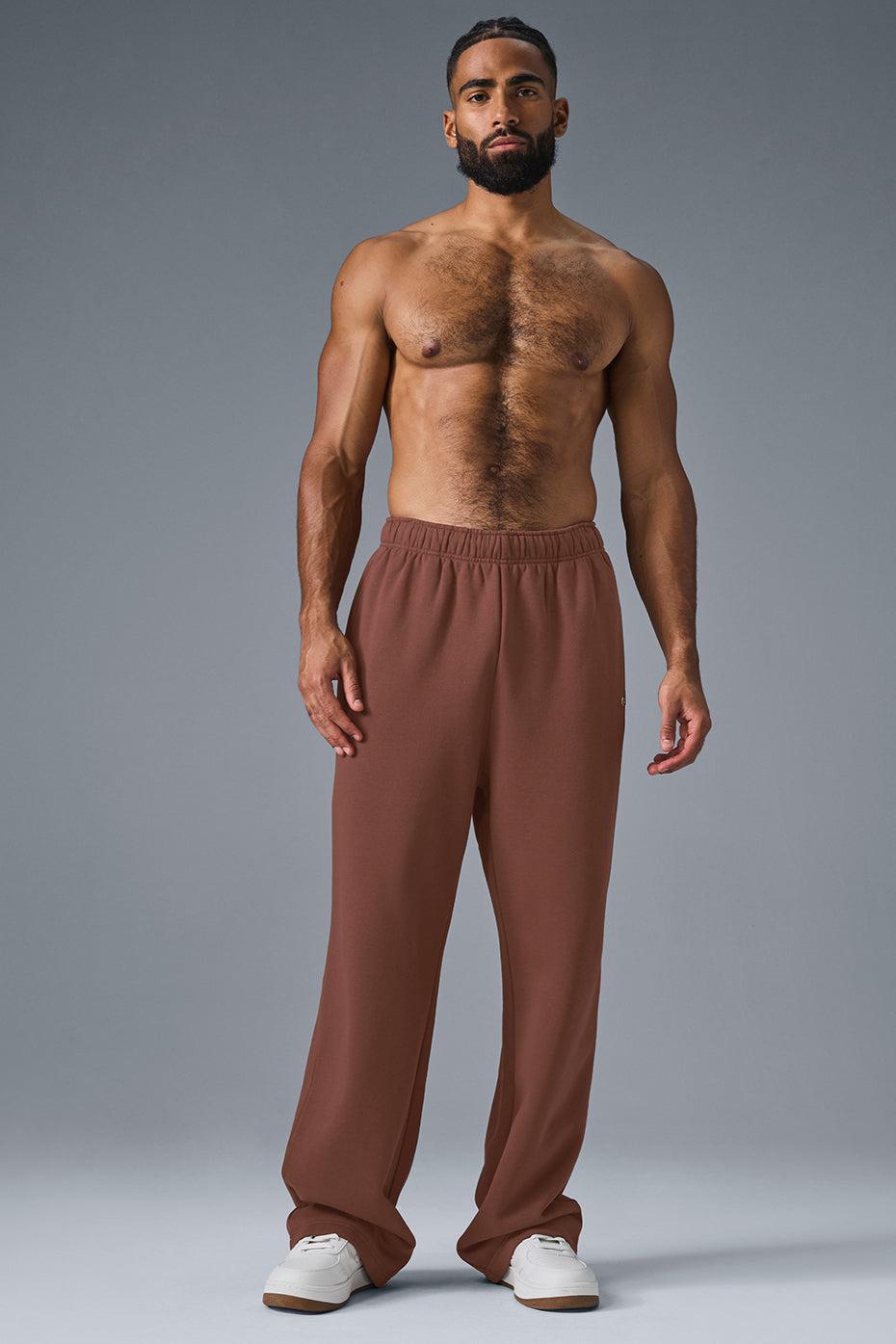 Accolade Straight Leg Sweatpant - Chestnut Male Product Image