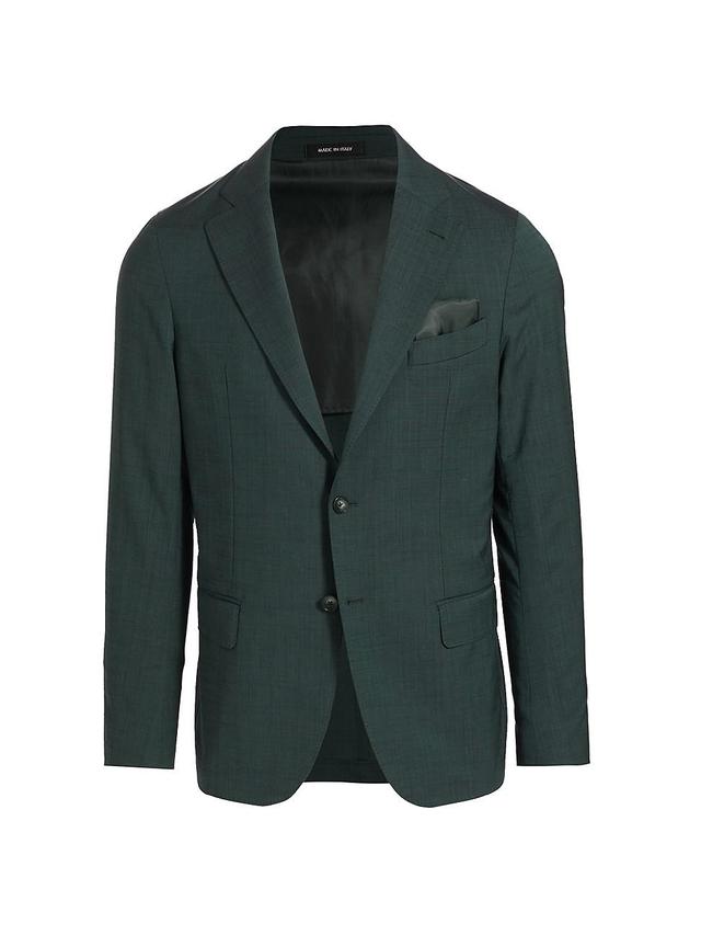 Mens Slim-Fit Wool-Blend Two-Button Sport Coat Product Image