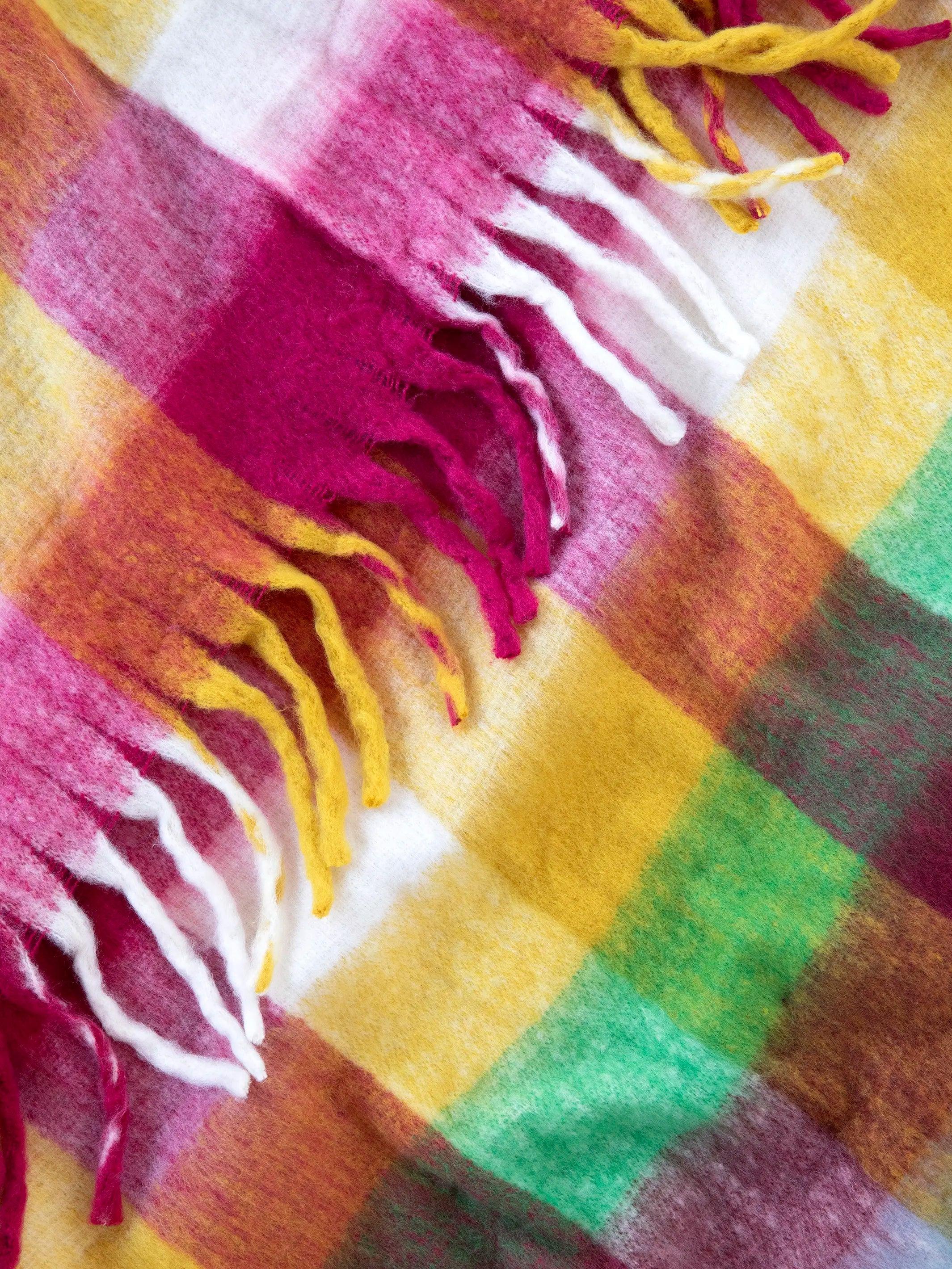 Cuddle Up Throw Blanket - Rainbow Product Image