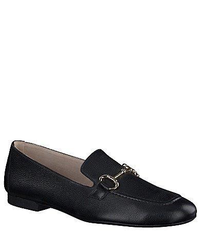 Paul Green Daphne Bit Detail Leather Loafers Product Image