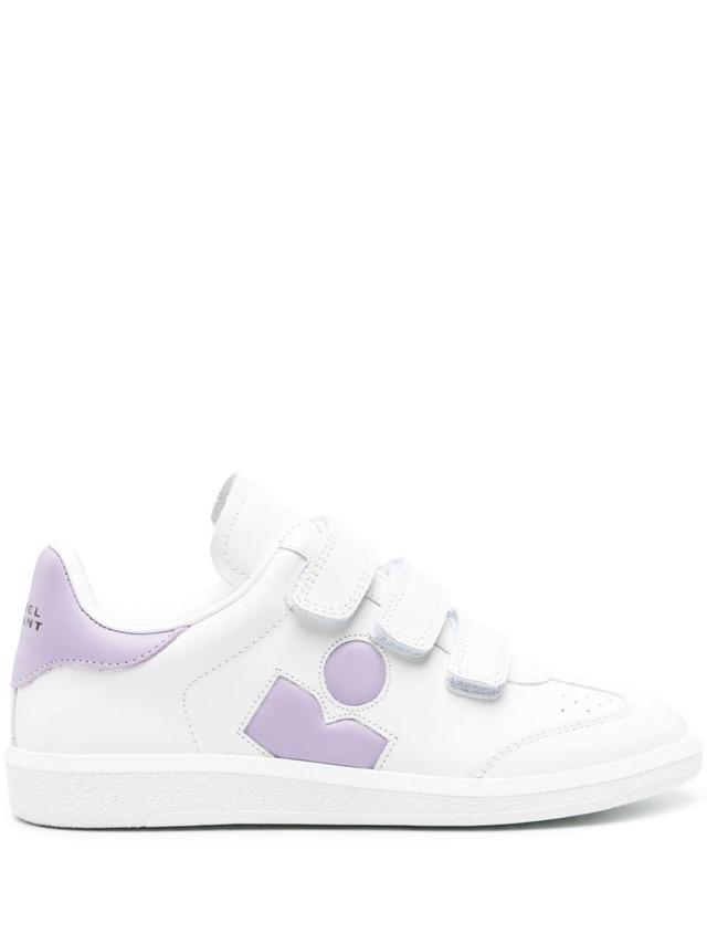 ISABEL MARANT White Beth Sneakers Product Image