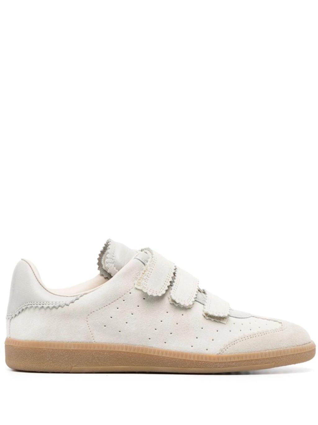 Beth Low-top Leather Sneakers In Neutrals Product Image