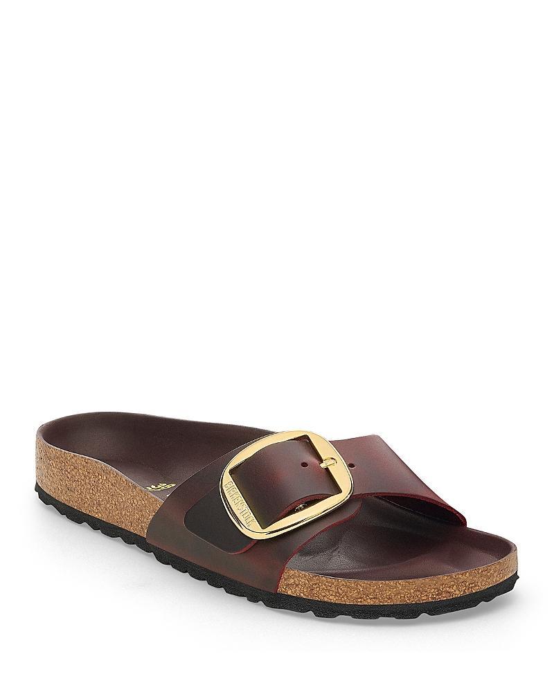 Birkenstock Womens Madrid High Shine Big Buckle Sandals Product Image