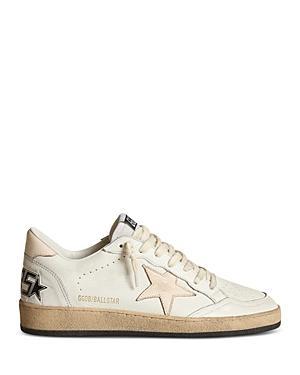 Golden Goose Womens Ballstar Almond Toe Sneakers Product Image