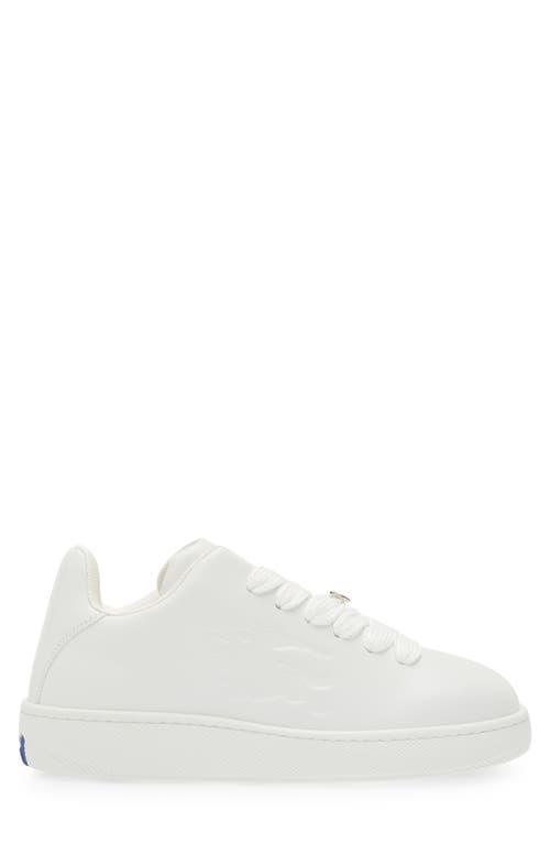 Box Sneaker In White Product Image