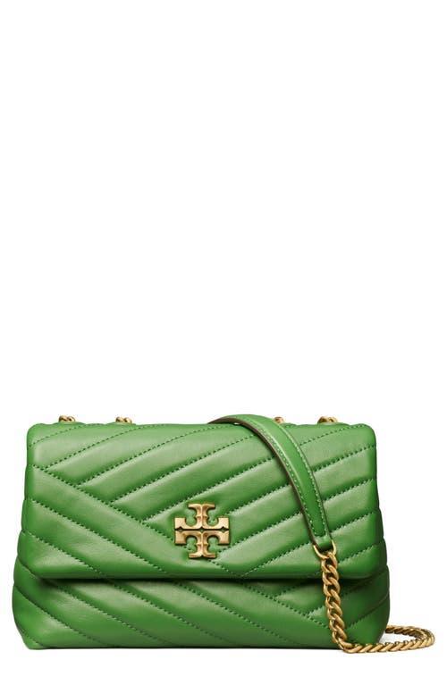 Tory Burch Kira Chevron Powder Coated Small Convertible Shoulder Bag Handbags Product Image