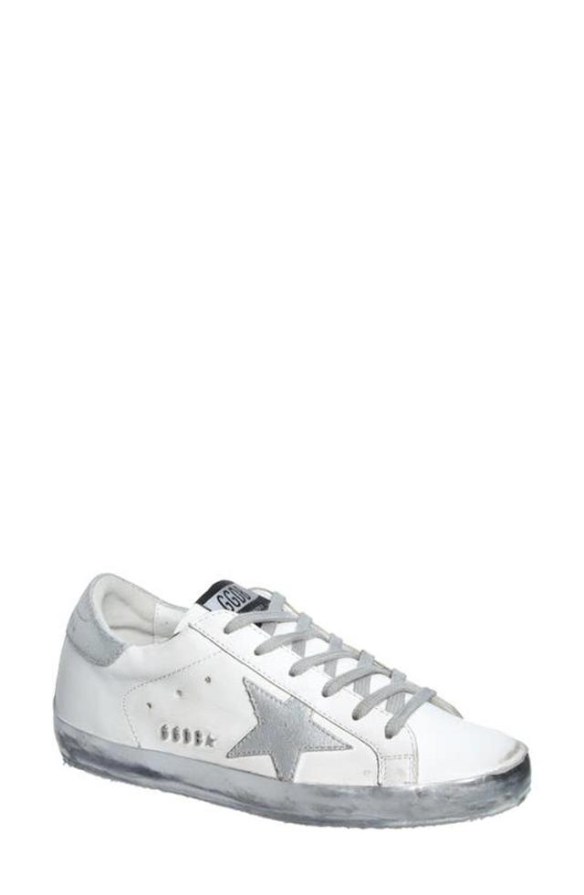 Women's Pure Low Top Sneakers In White Silver Product Image